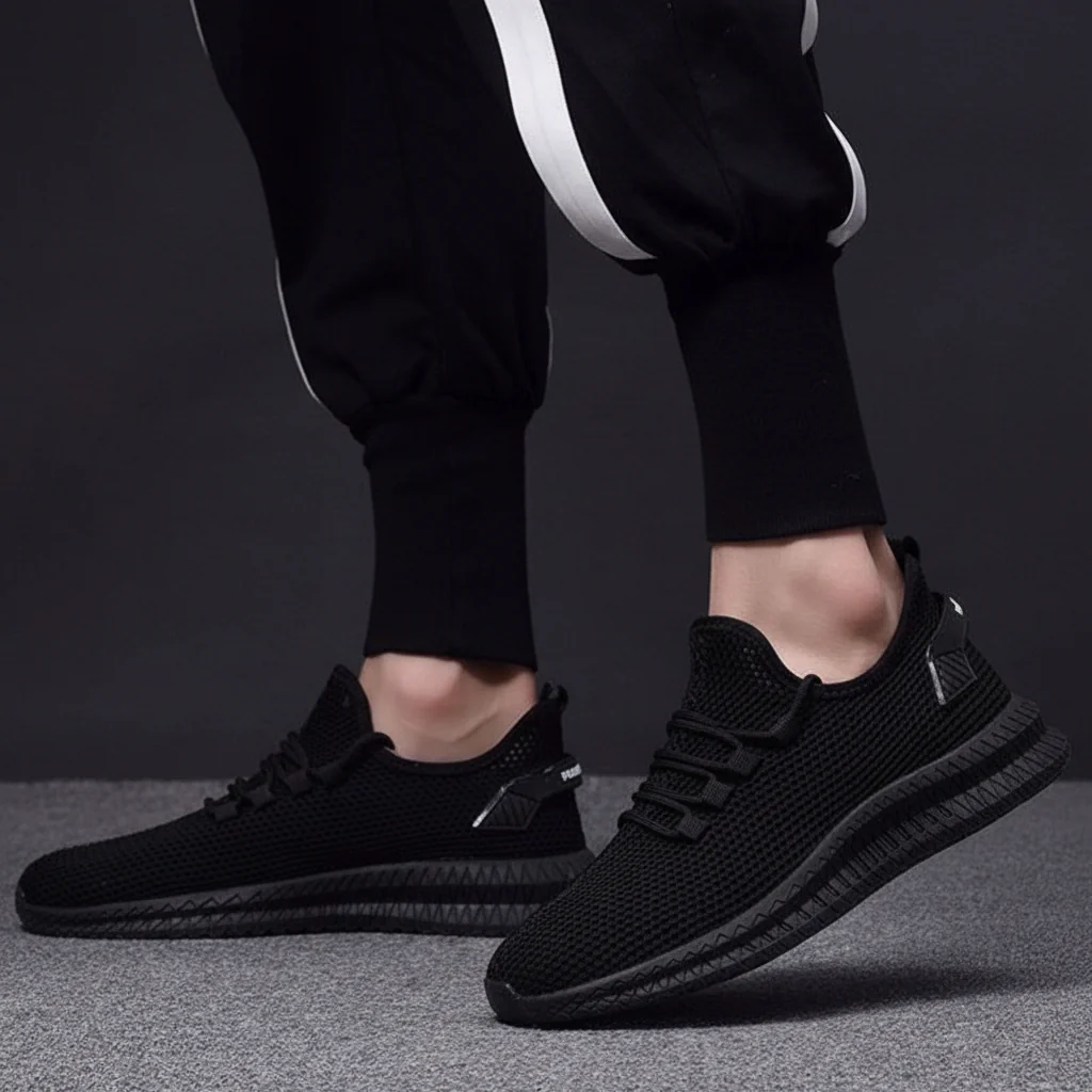 Running Shoes Mens Breathable Mesh Lightweight Athletic Sneakers