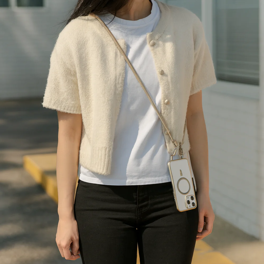 Phone Case MagSafe Crossbody Strap Lanyard Cover