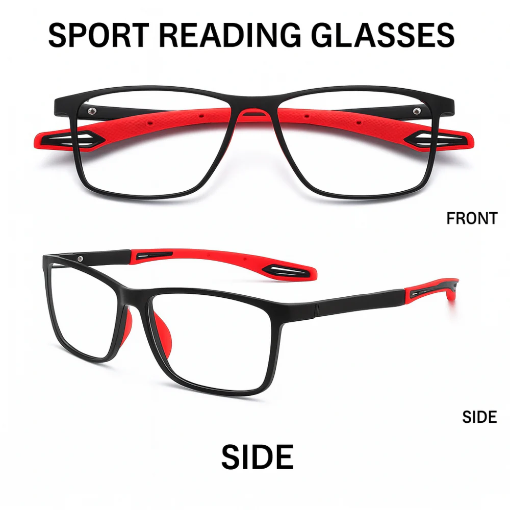 Reading Glasses Progressive Eyewear Frame Modern Style