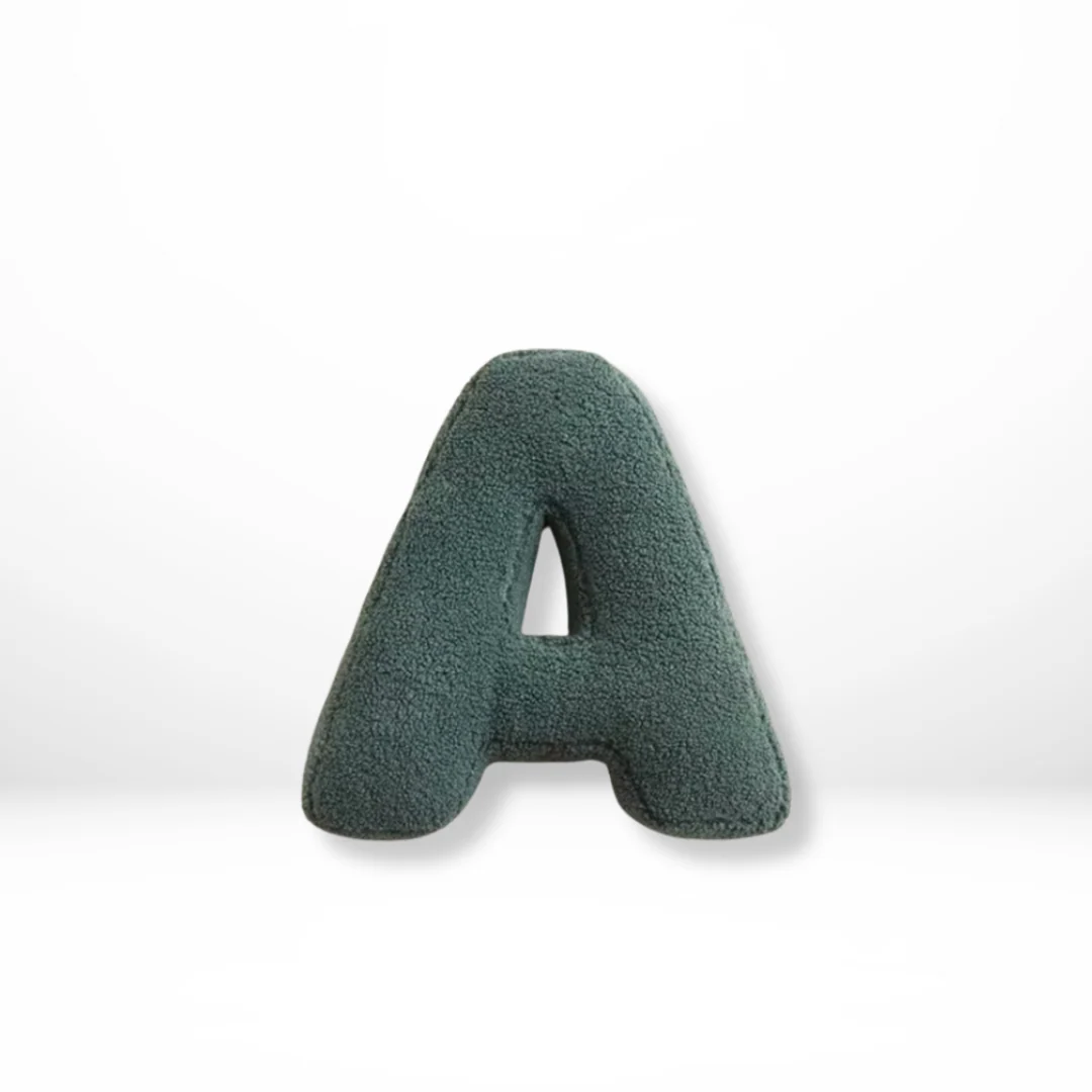 Pillow Alphabet Letter Decorative Throw Cushion Style