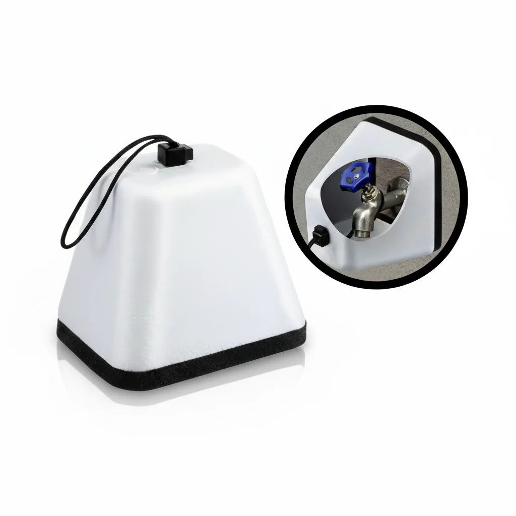 Outdoor Faucet Covers Insulated Foam Freeze Protection Winter