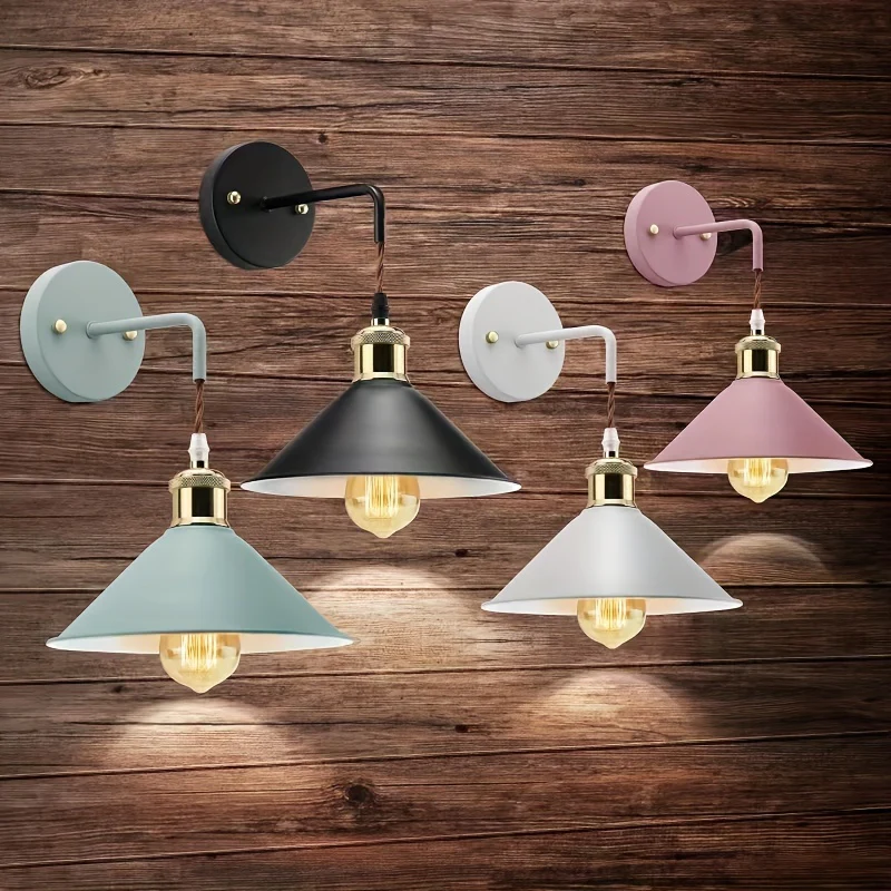 Modern Metal Wall Sconce | Industrial Oil-Rubbed Wall Light Fixture