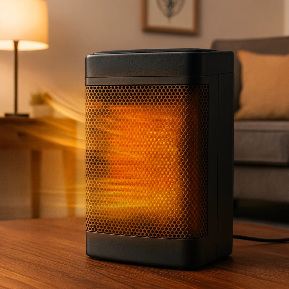 Space Heater Indoor Electric Thermostat Timer Oscillating