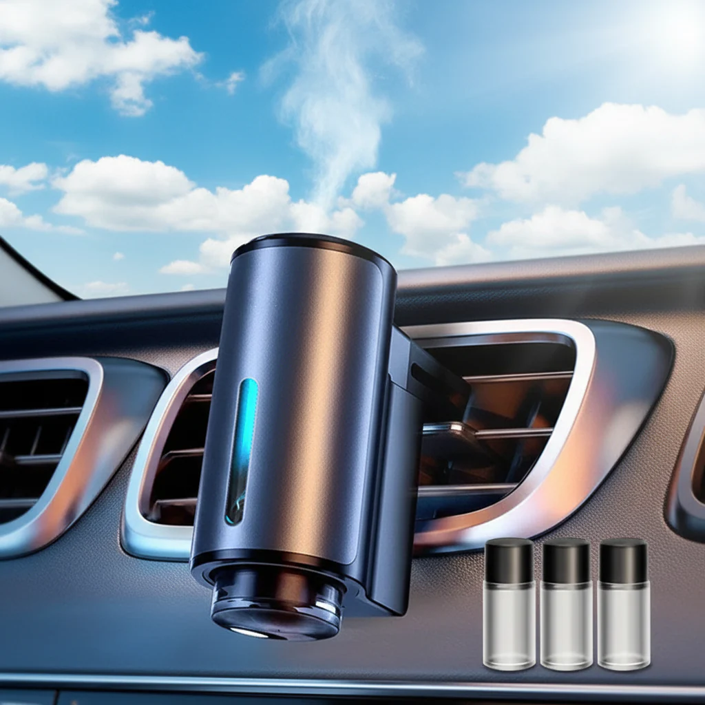 Car Air Freshener Aromatherapy Essential Oil Diffuser Vent Clip