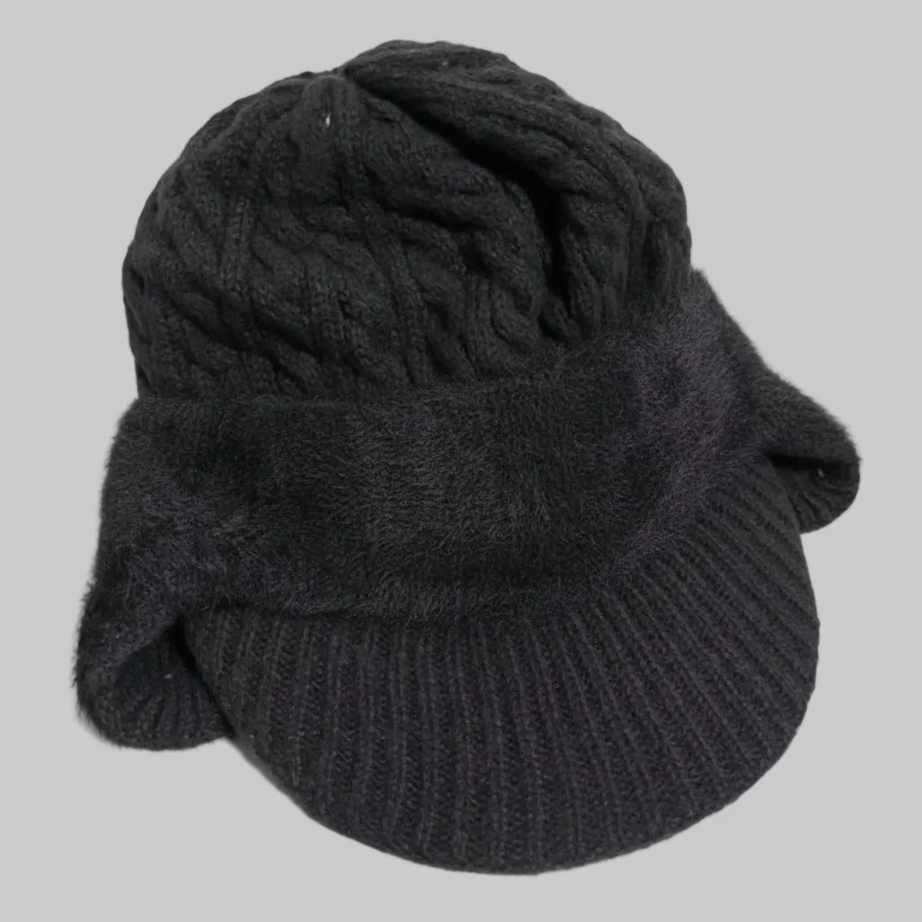 Winter Knit Hat Trapper Ear Flap Cap