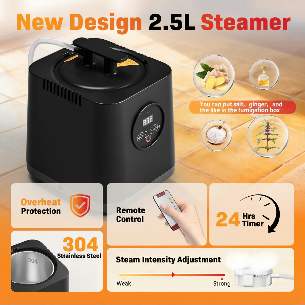 Sauna Tent Portable Home Steam Sauna Chair Temperature Control