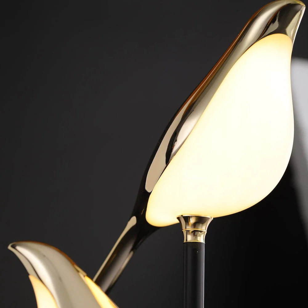 Golden Birdlight Wall Lamp | Modern Nordic LED Wall Sconce