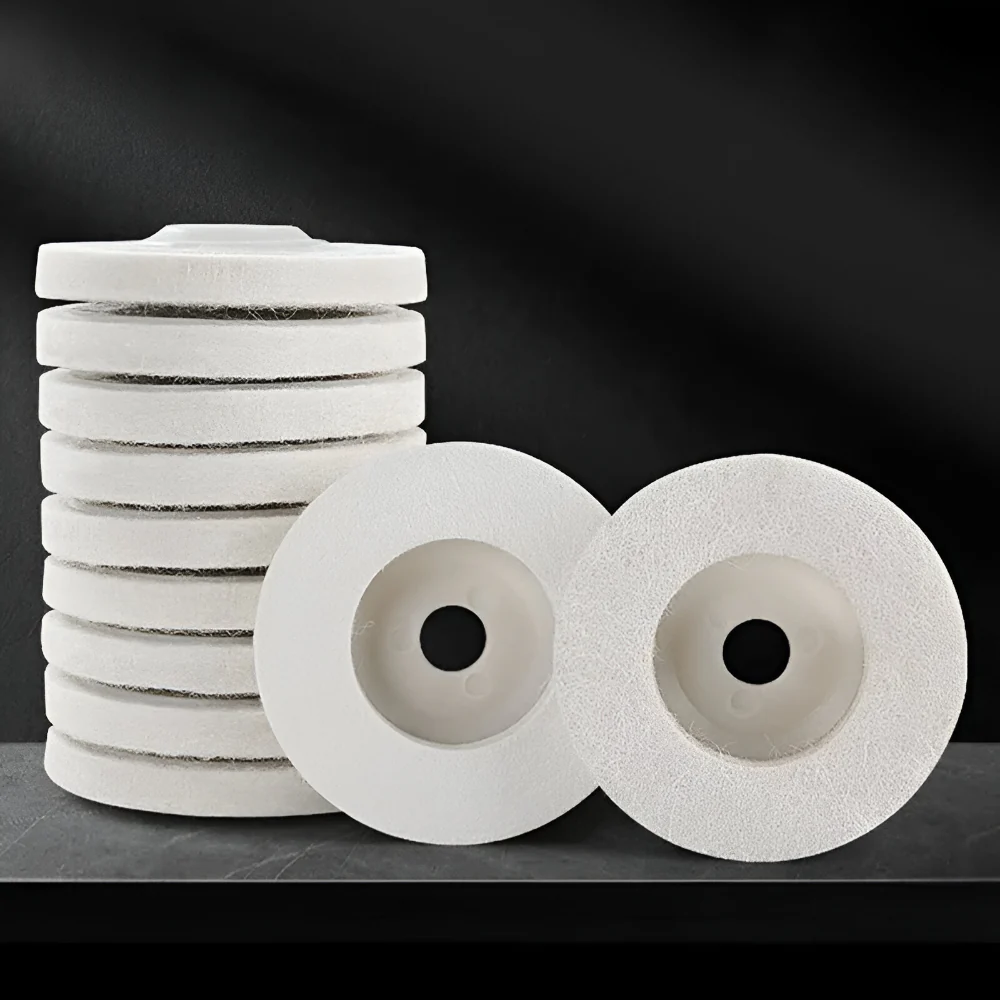 Polishing Wheel Felt Disc Grinder Surface Buffing Pad Set
