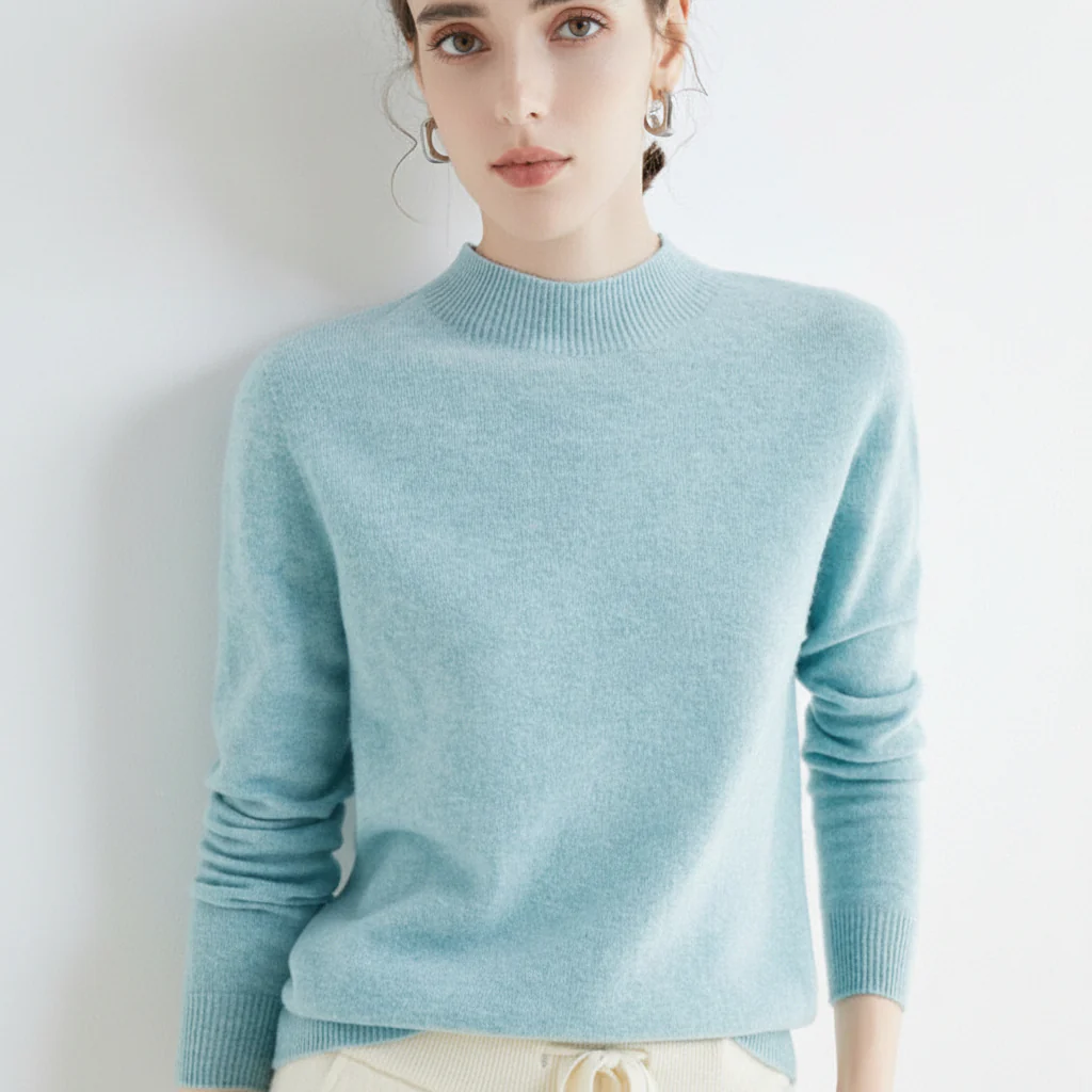 Womens Sweater Soft Lightweight Pullover Top All Season