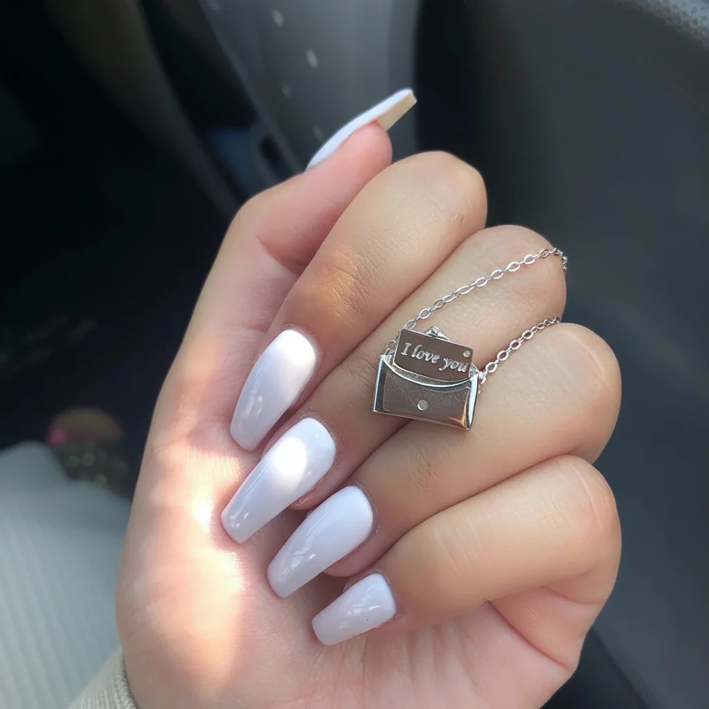 Necklace Pendant Envelope Love Letter Copper Gift Jewelry