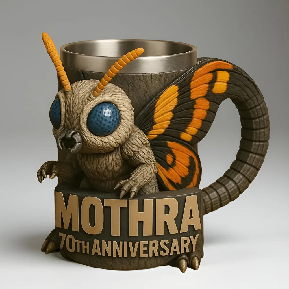 Coffee Mug Monster Figure 3D Sculpted Ceramic Drinkware
