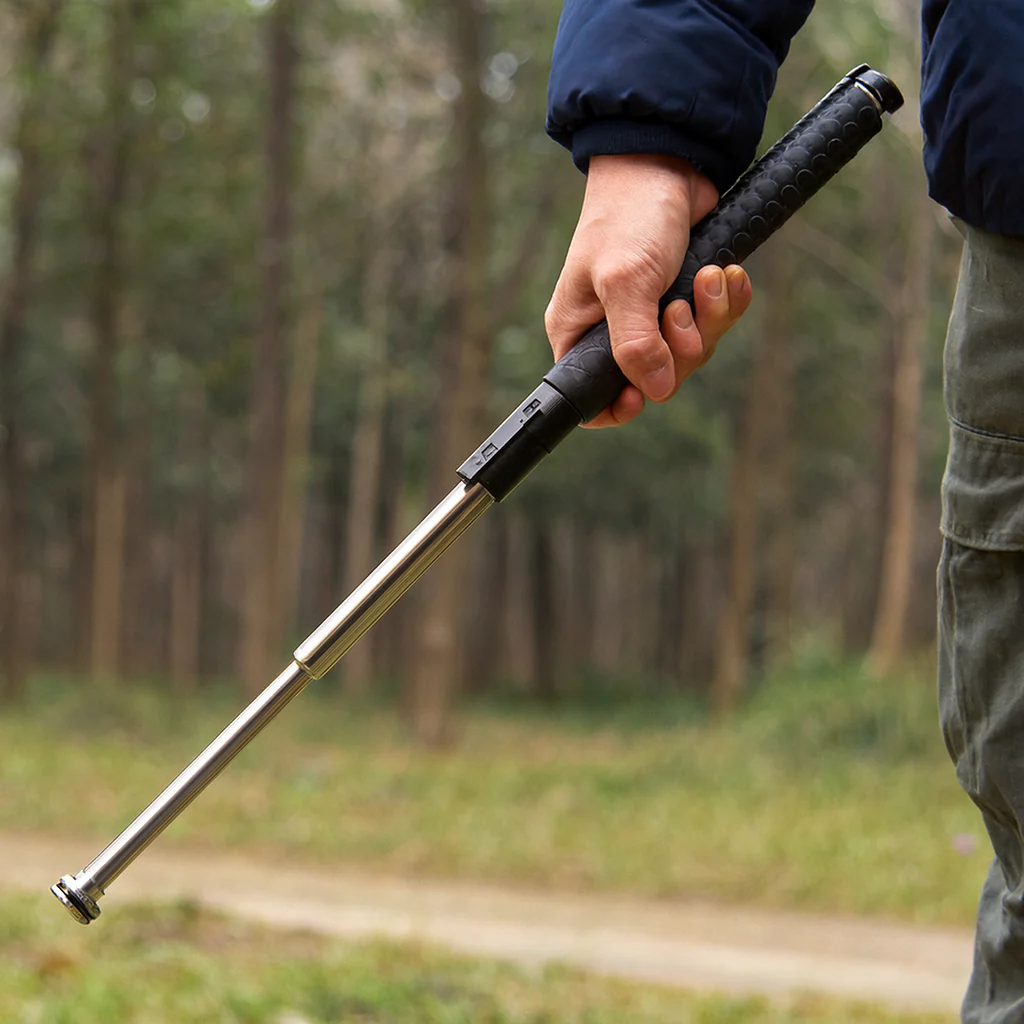 Walking Stick Telescopic Hiking Pole Alloy Outdoor Stability Support