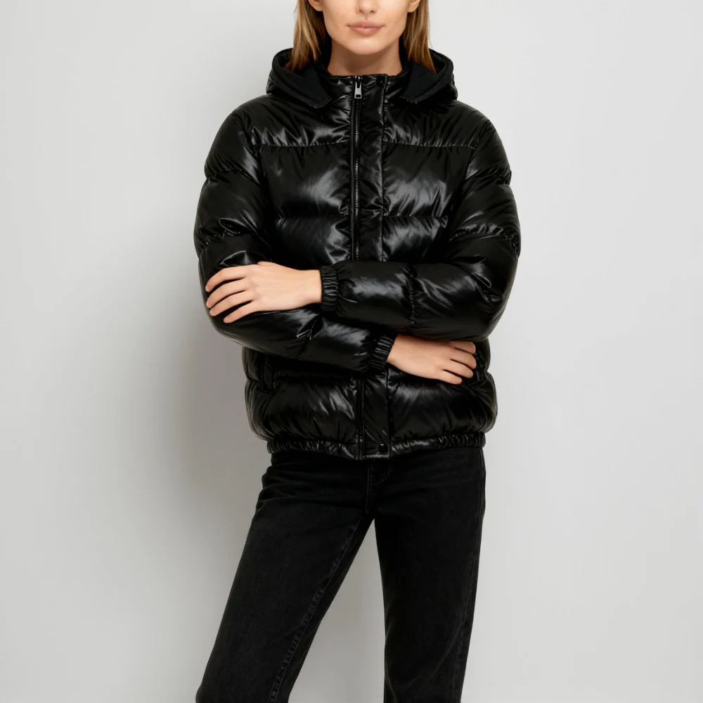 Women Insulated Puffer Jacket Hooded Winter Outerwear Design