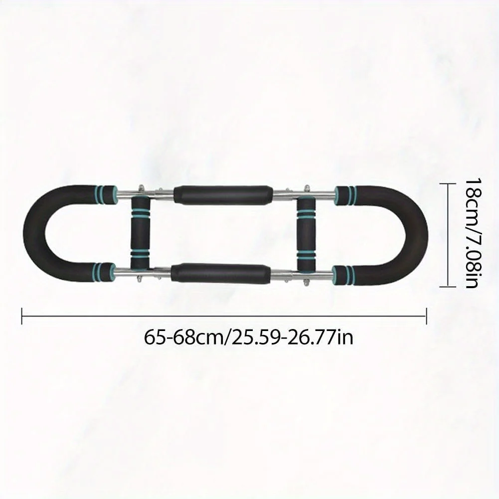 Resistance Bands Chest Trainer Adjustable Steel Arm Exerciser