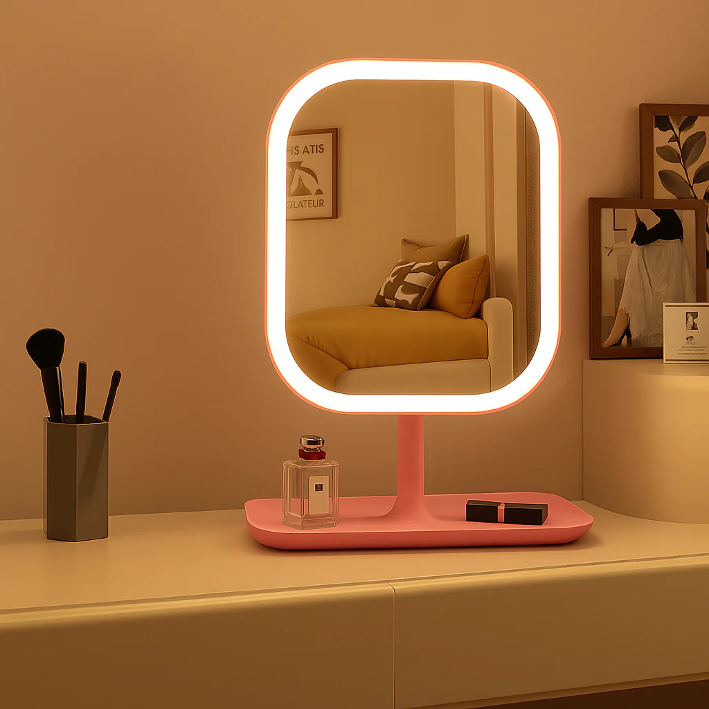 Makeup Mirror LED Lighted Vanity Mirror Touch Control