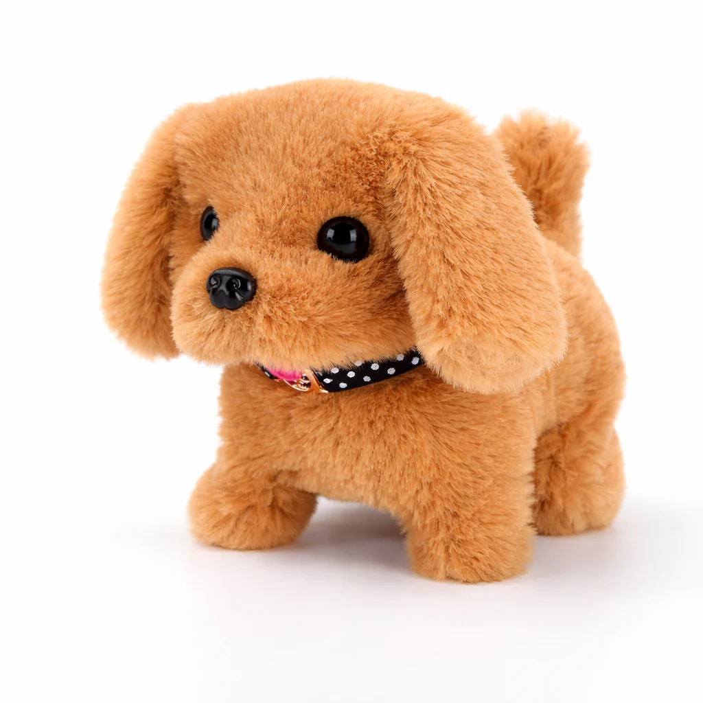 Robot Dog Interactive Plush Puppy Toy Realistic Walking Puppy