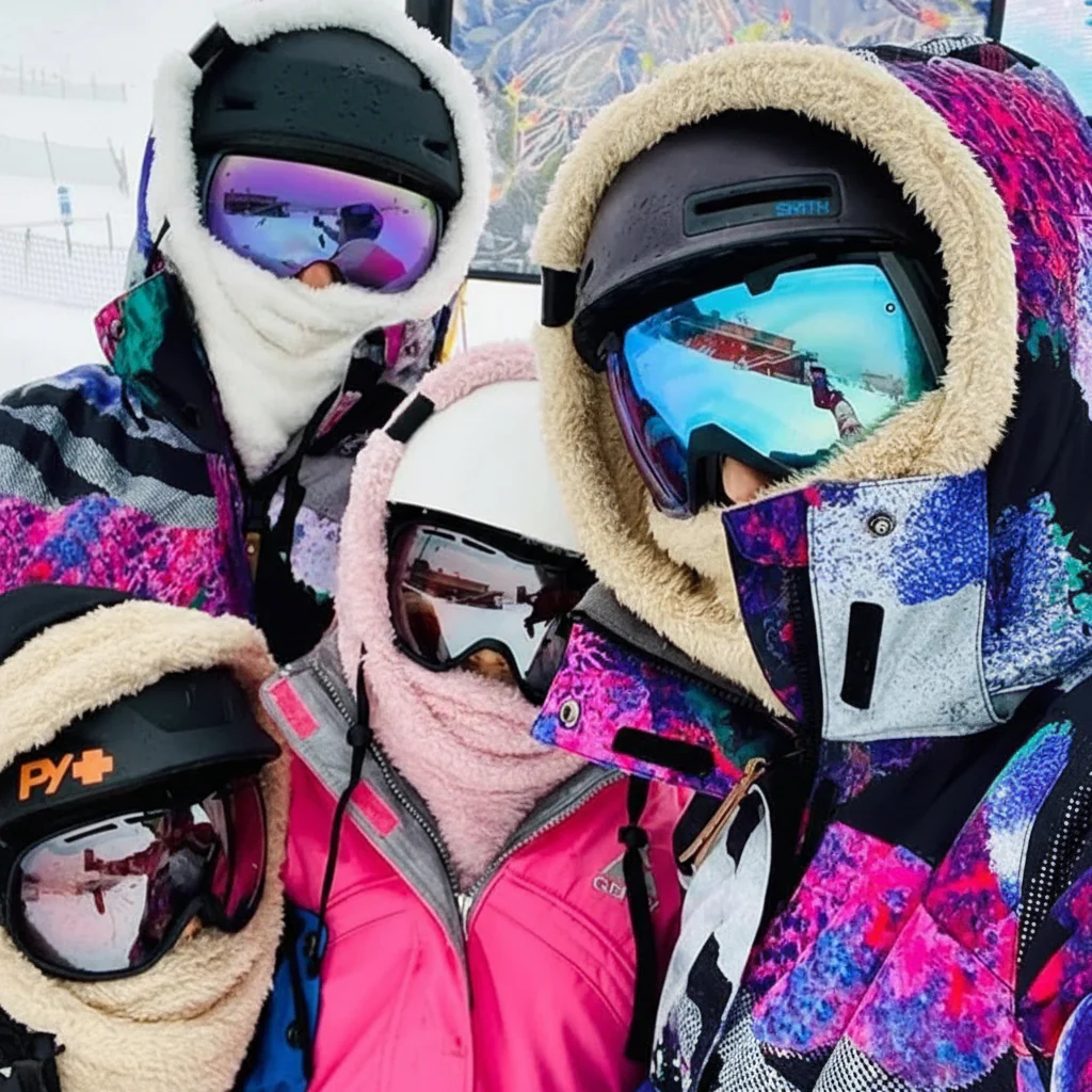 Ski Mask Fleece Balaclava Windproof Winter Face Cover