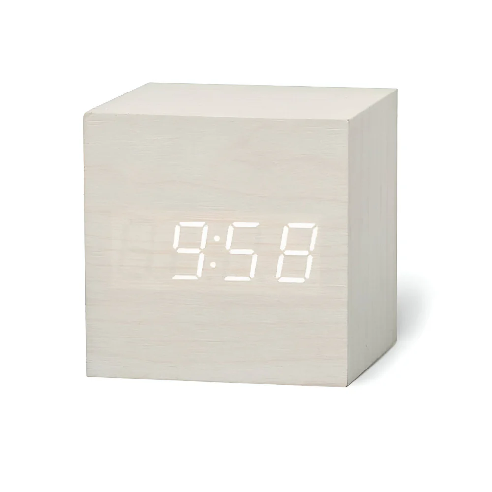 Alarm Clock LED Digital Cube Display