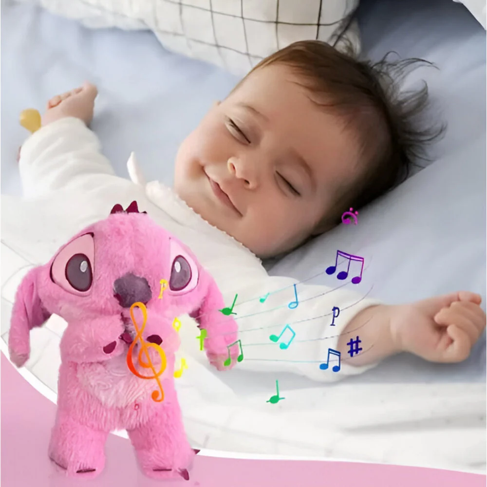 Kids Toy Plush Stuffed Animal Breathing Light Companion