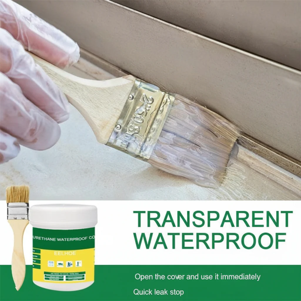 Waterproof Leak Sealing Adhesive Cracks Surfaces