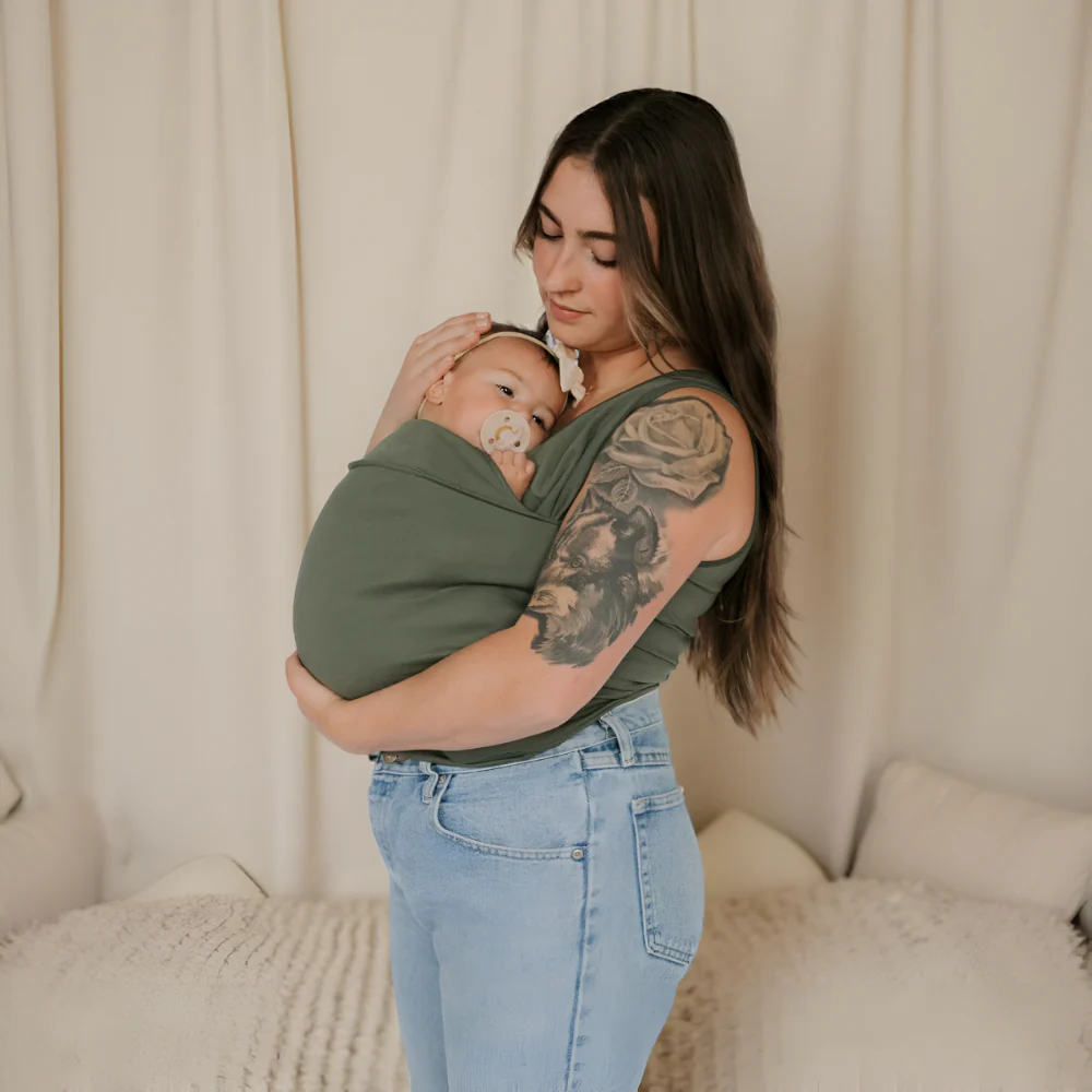 Baby Carrier Tee Hands-Free Wrap Shirt Style Infant Holder