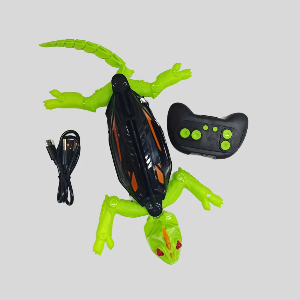 Toy Lizard Wall Climbing Remote Control Robot Kids Indoor Play
