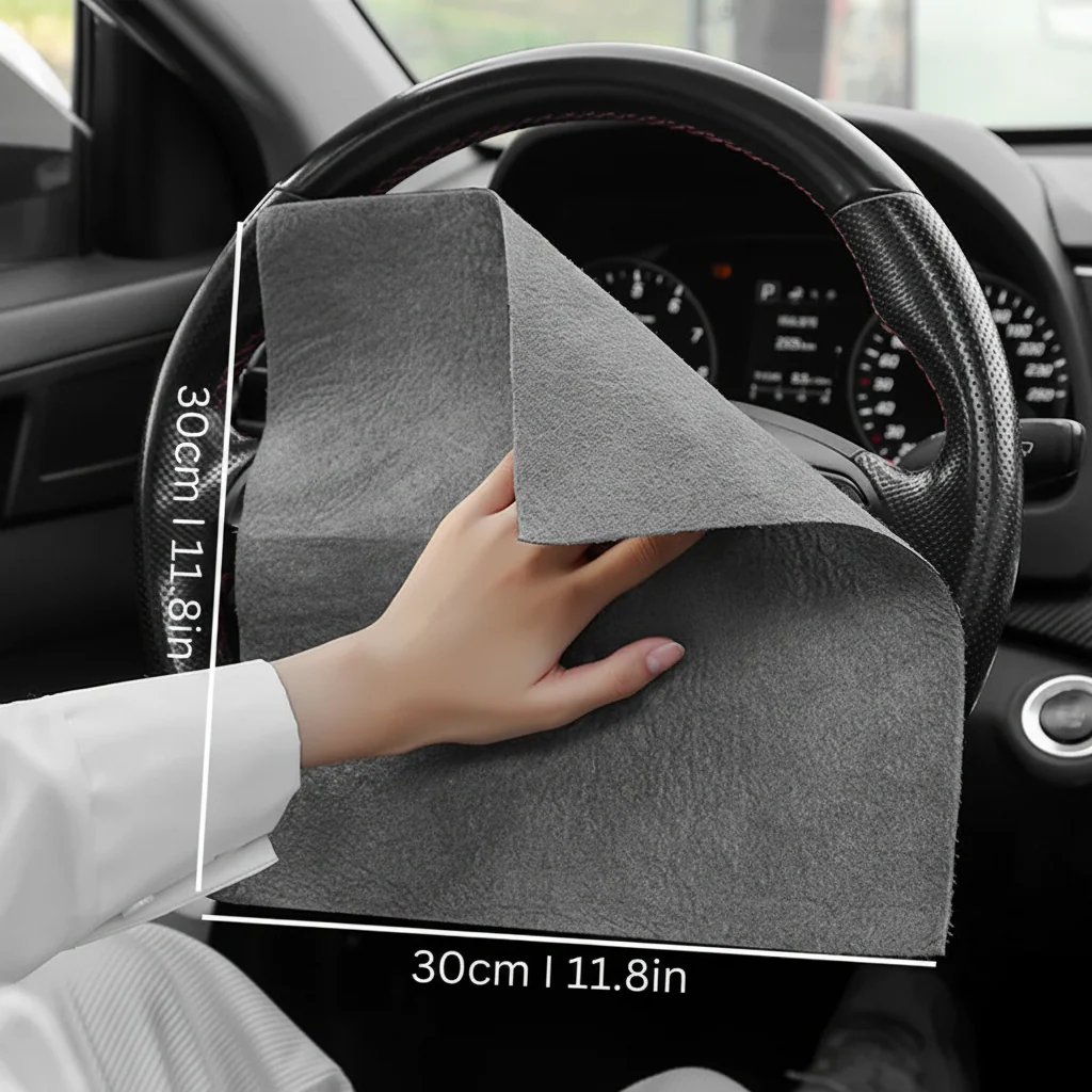 Microfiber Cleaning Cloth Reusable Streak Free Glass Surface Wipes