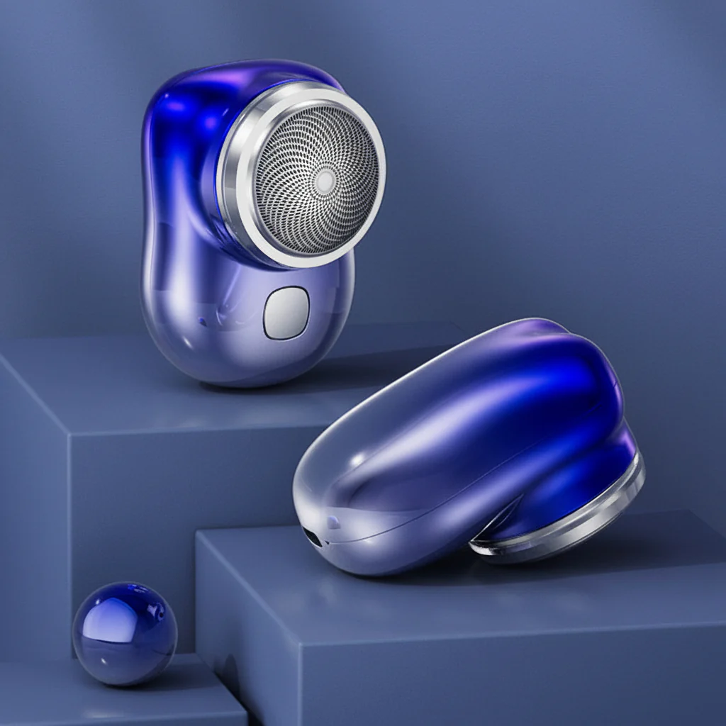 Electric Shaver Portable Mini Metal Beard Hair Trimmer