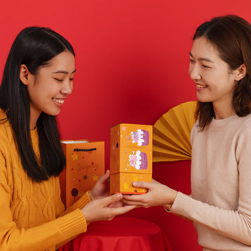 Celebration Gift Box Pop Up Surprise Card Set Message Holder