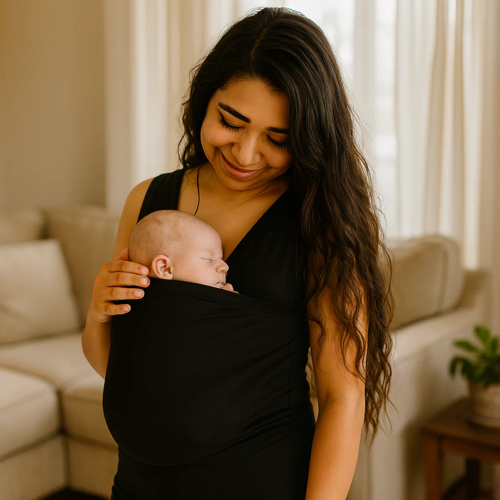 Baby Carrier Stretch Shirt Newborn Wrap Wearable Support Top