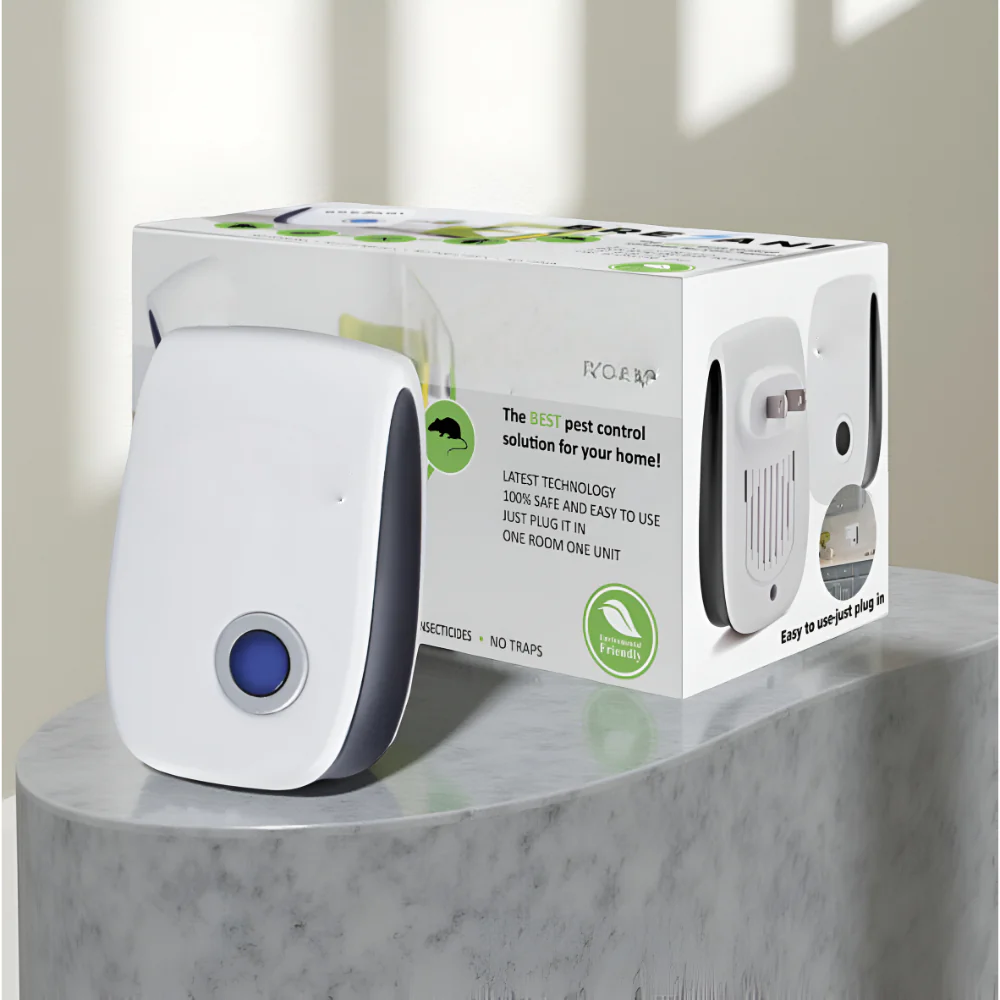 Pest Control Ultrasonic Indoor Plug Device Set