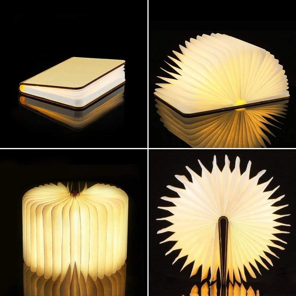 Lumibook Table Lamp | 360° Foldable Rechargeable Light