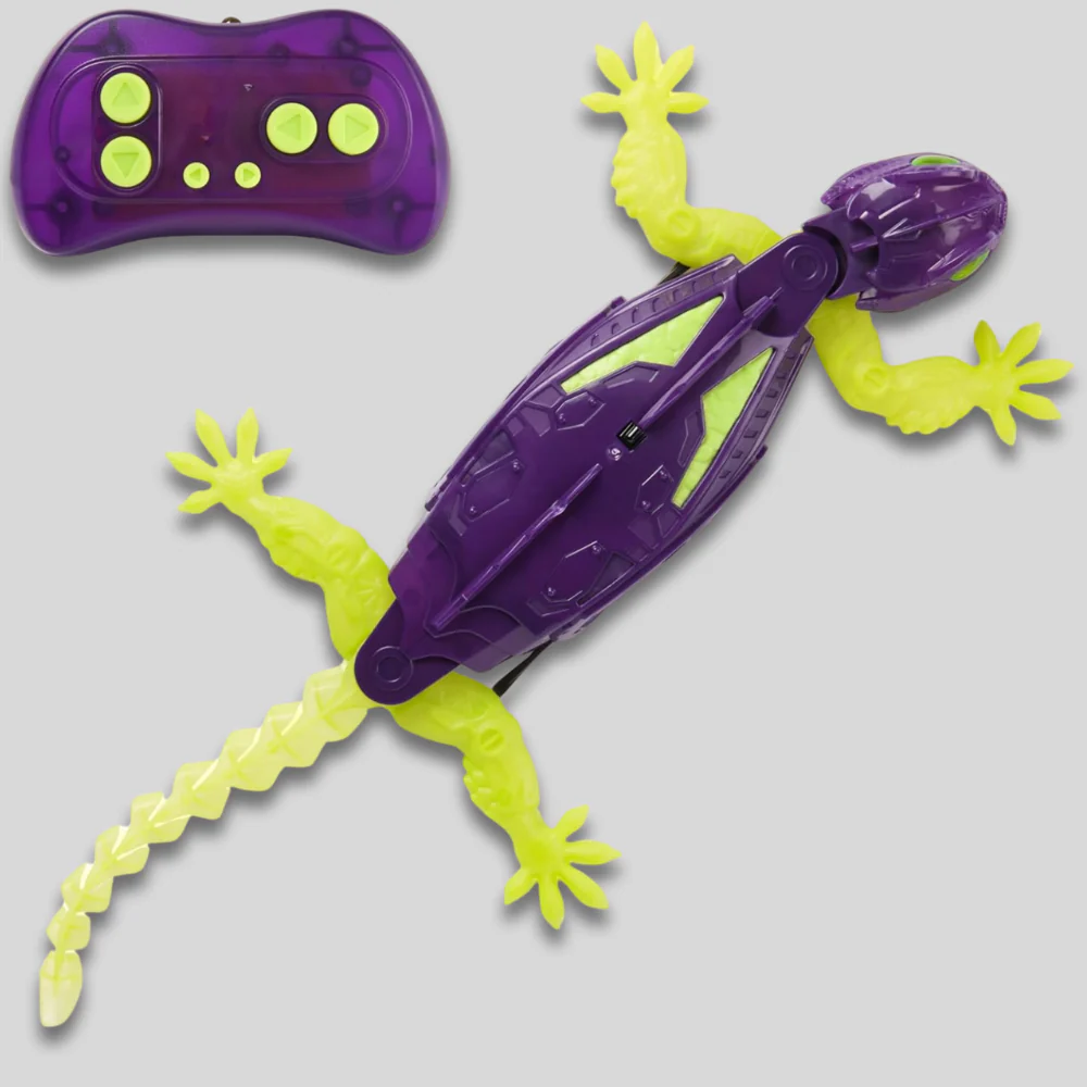 Toy Robot Lizard RC Glow Crawling Wall Climbing Kids Gadget