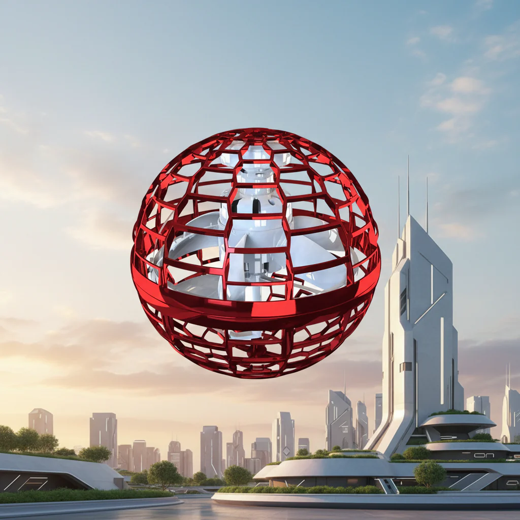 Flying Toy LED Hover Ball Rechargeable Indoor Outdoor Drone