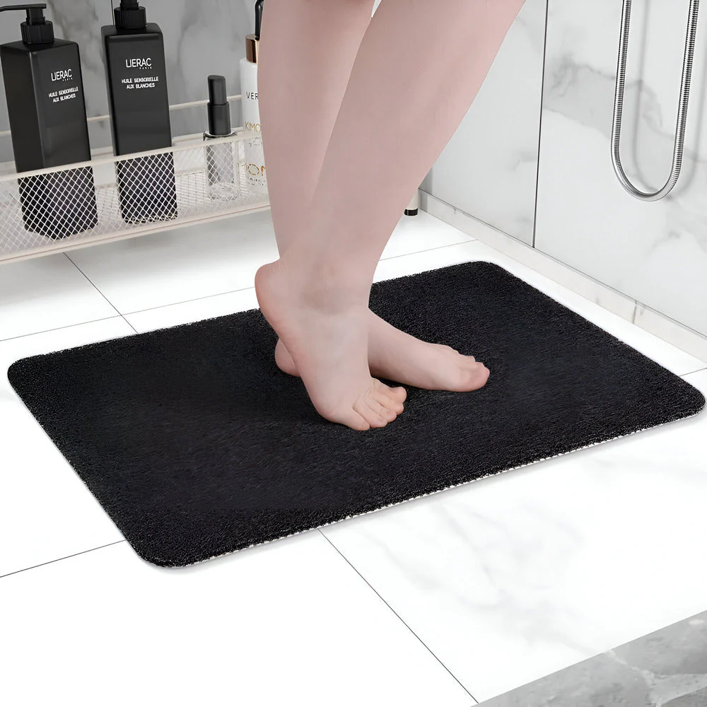 Bath Mat Shower Non Slip Cushioned Floor Rug