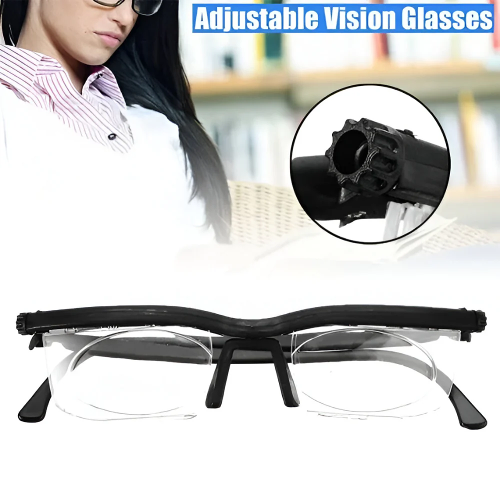 Glasses Adjustable Focus Vision Tool Reading Driving