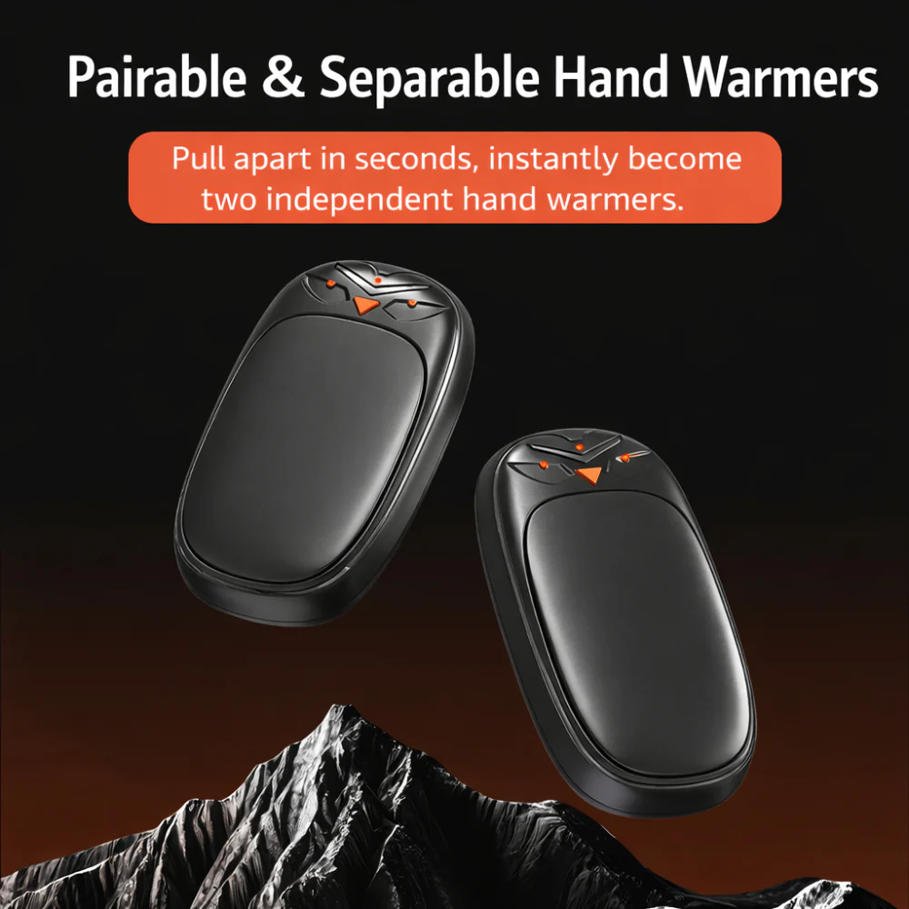 Hand Warmers Rechargeable Electric Pocket Heater Set