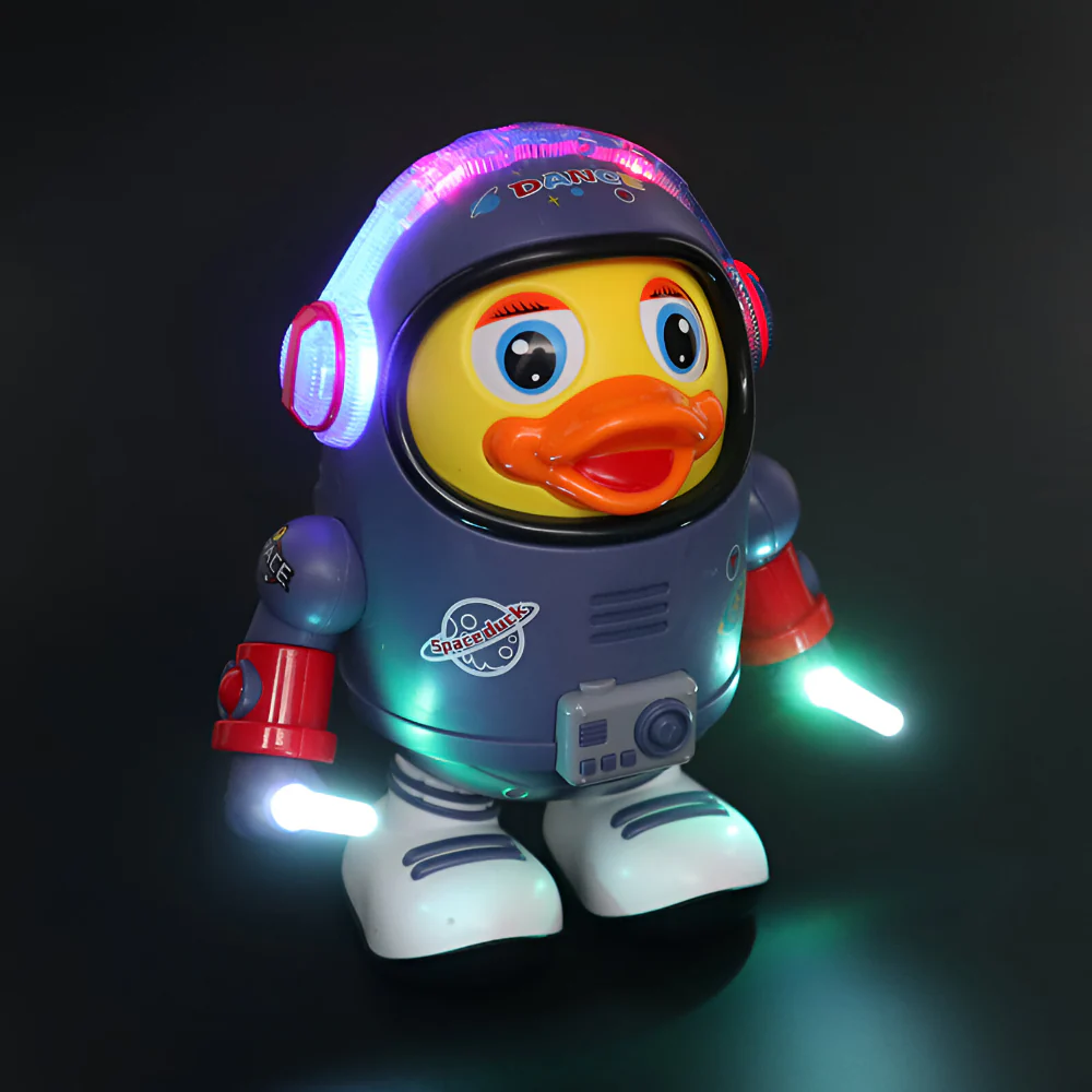 Toy Dancing Astronaut Duck Musical Interactive Figure