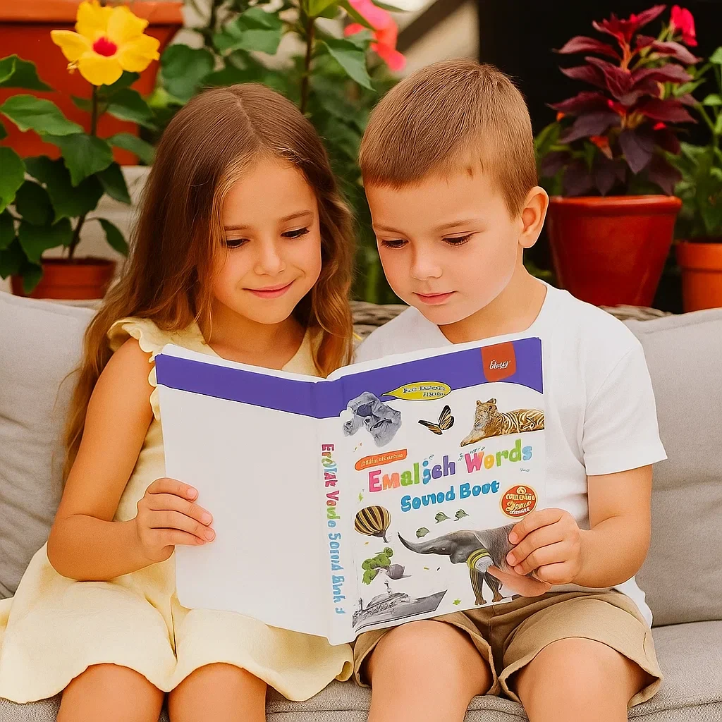 Educational Book Interactive English Learning Book Kids