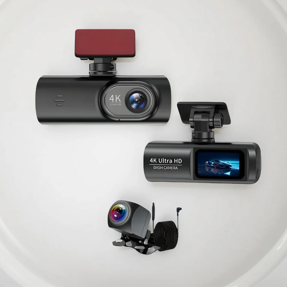 Dash Cam 4K Ultra HD WiFi Night Vision GPS Vehicle Recorder