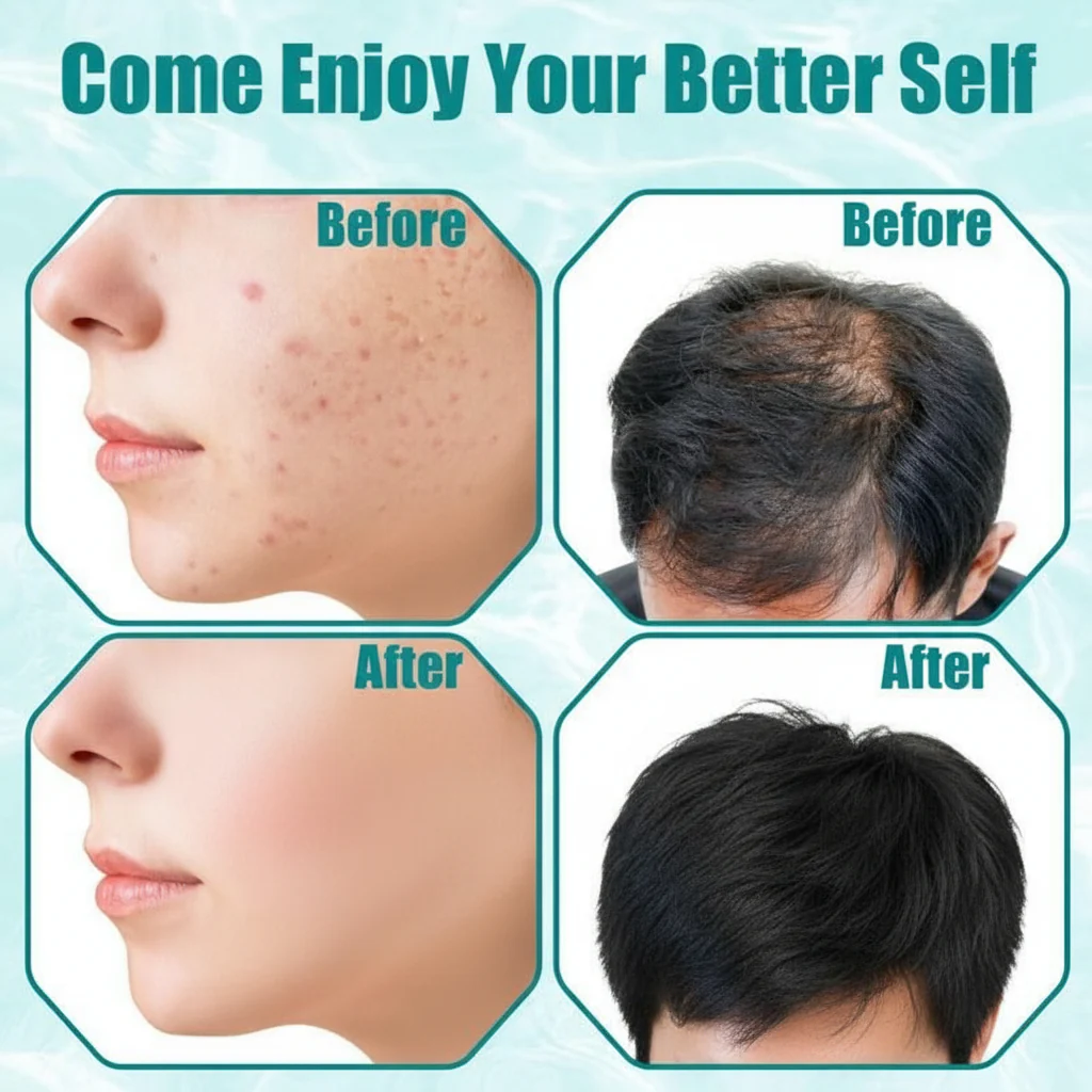 Facial Wand High Frequency Glass Tube Violet Skin Care Device