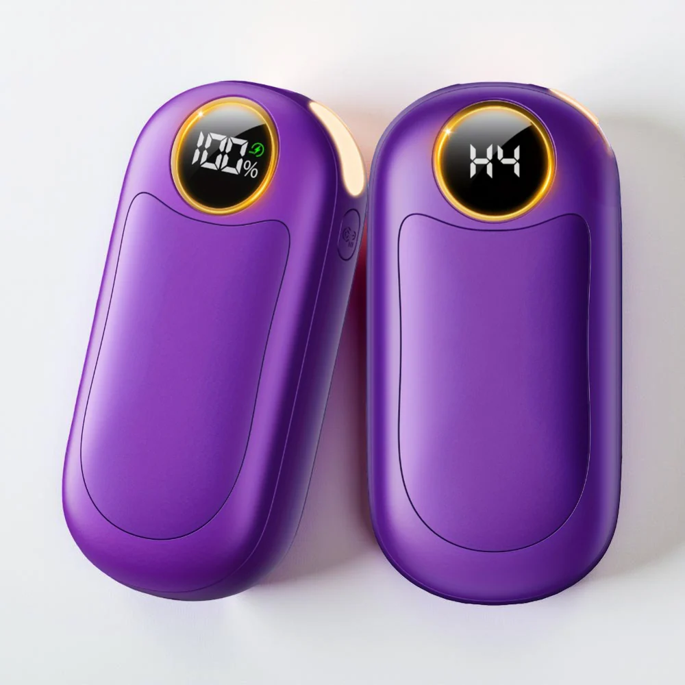 Hand Warmer Electric Rechargeable Pocket Heater Dual Pack