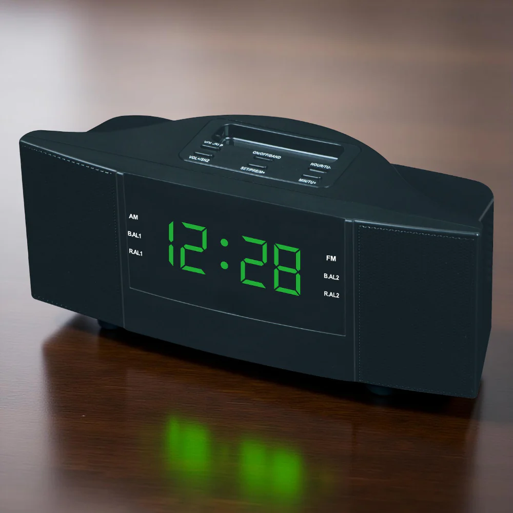 Sound Machine White Noise Dual Alarm Sleep Therapy Clock