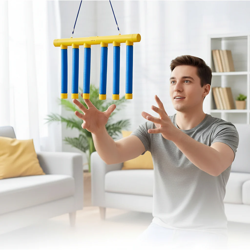 Reaction Game Kids Reflex Training Falling Stick Drop Toy