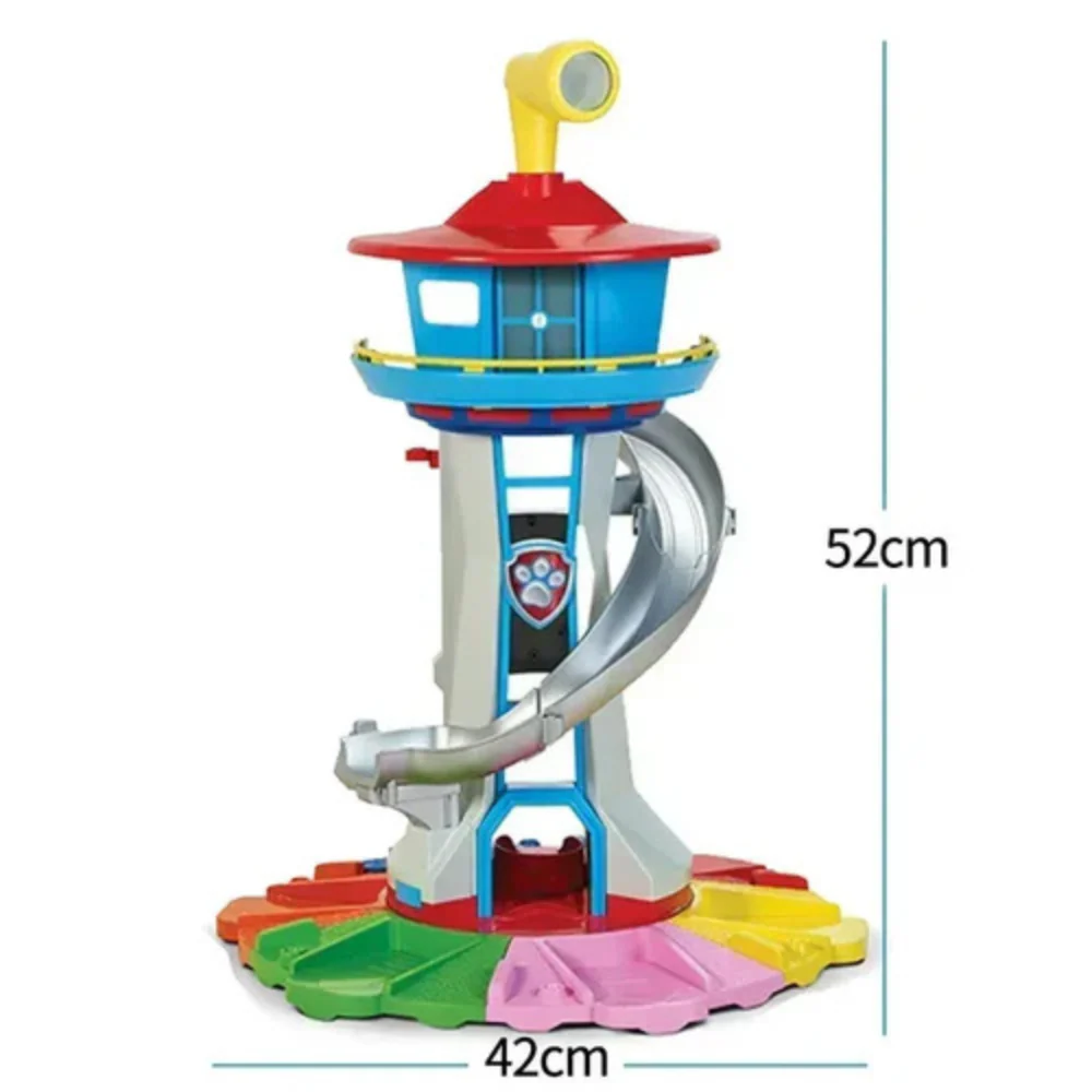 Kids Playset Slide Tower Toy Cars Activity Set