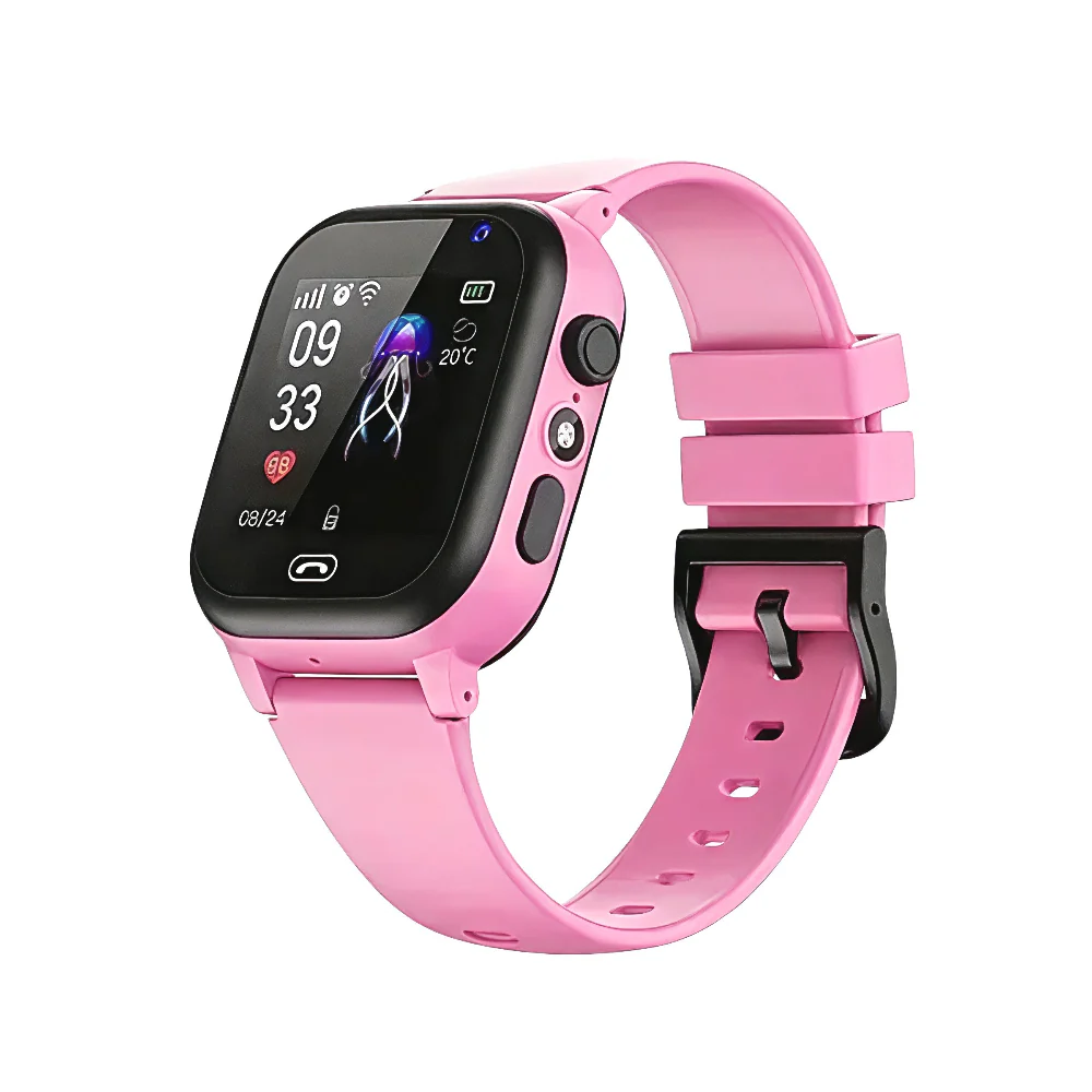 Kids GPS Smartwatch 4G Tracker Camera IP67 Touchscreen Activity