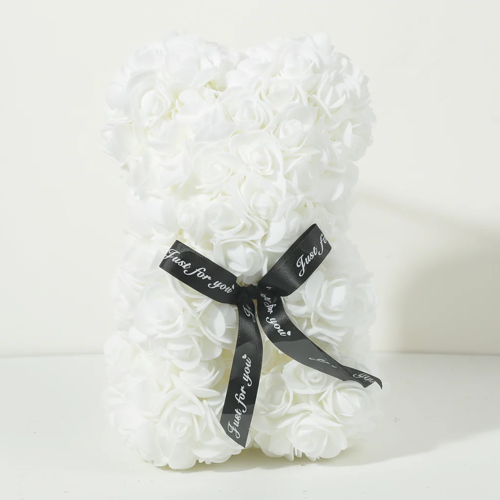 Artificial Flower Rose Bear Foam Valentine’s Gift