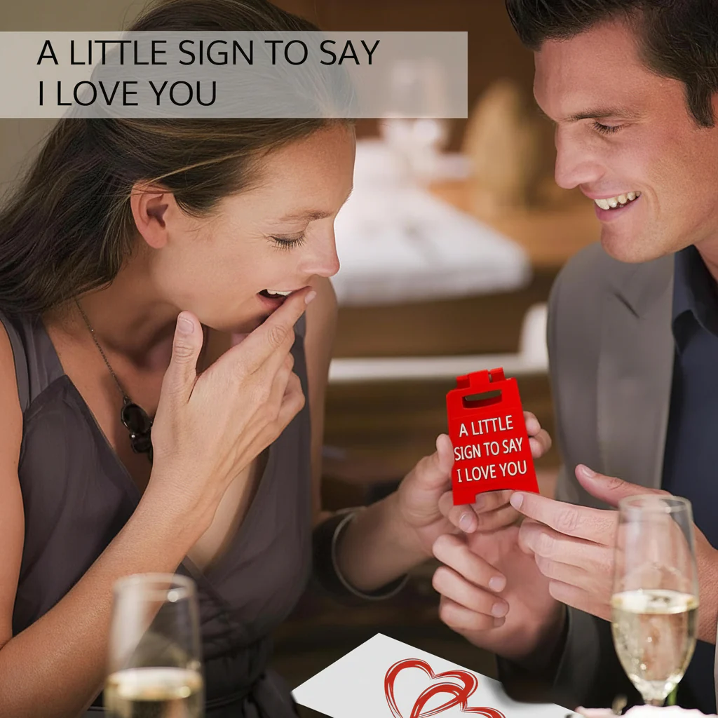 Home Decor Table Sign Romantic Love Message Display