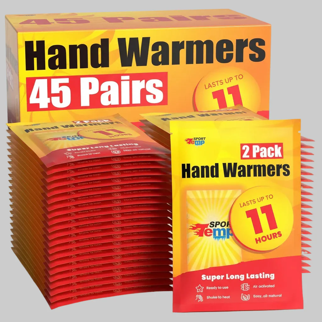 Hand Warmers Disposable Long Lasting Heat Packs Winter Outdoor Use