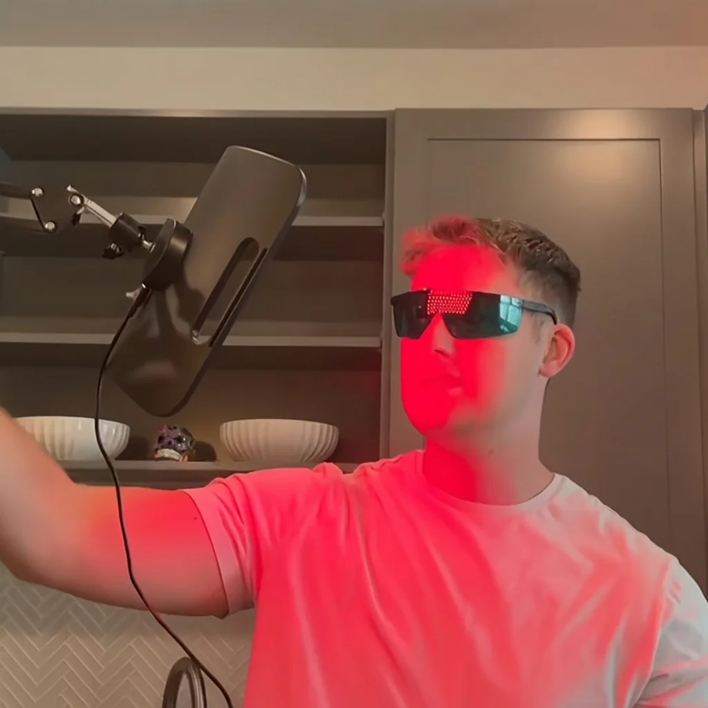 Red Light Therapy Lamp Infrared Light Stand Home Wellness